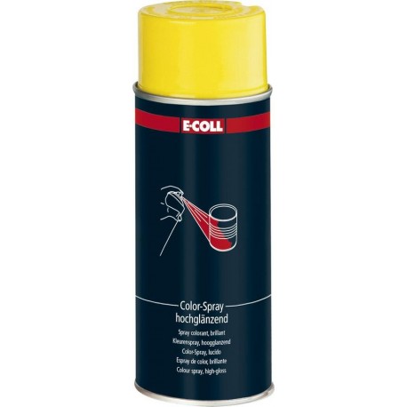 Spray colorant, lucios 400 ml galben rapita E-COLL