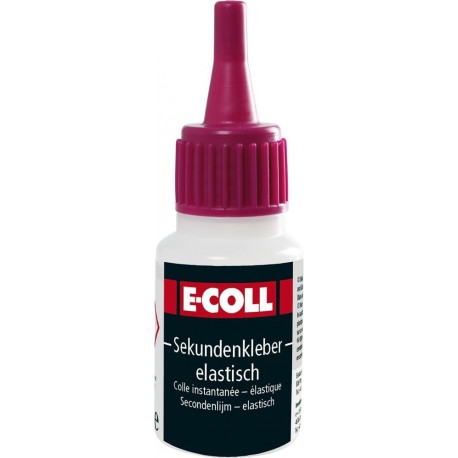 Sekundenkleber 20g elastisch E-COLL