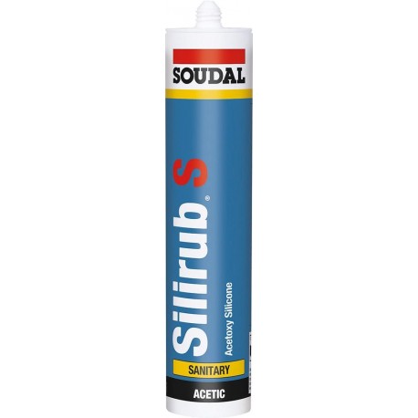 Silirub S Sanitardicht- masse 300ml manh. SOUDAL