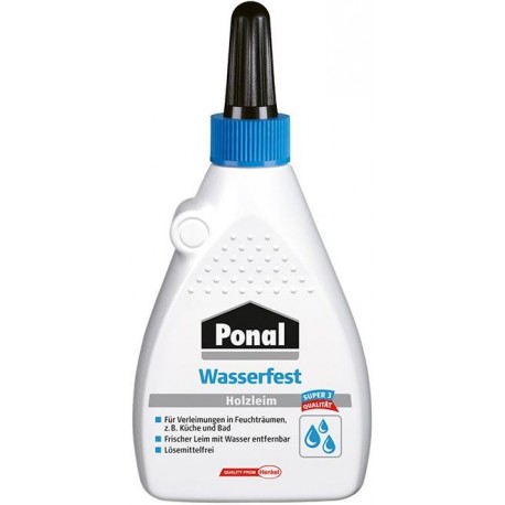 Ponal Wasserfest Super 3 Holzleim 120g Flasche (F)Weisleim Henkel