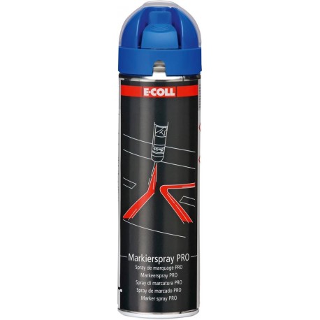 PRO Markierspray 500ml blau E-COLL