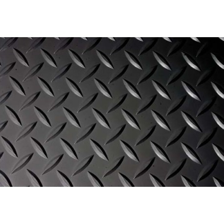 Anti-Ermudungsmatte Deckplate B60xL90 cm schwarz