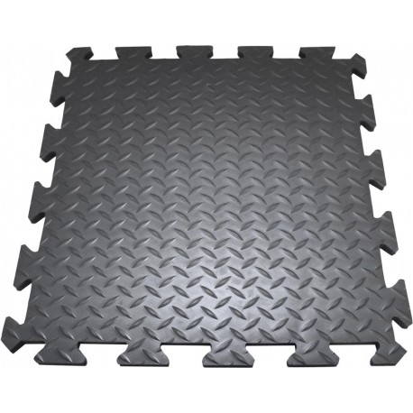 Anti-Ermudungsfliese Deckplate Connect Mittelstuck B50xL50 cm schwarz