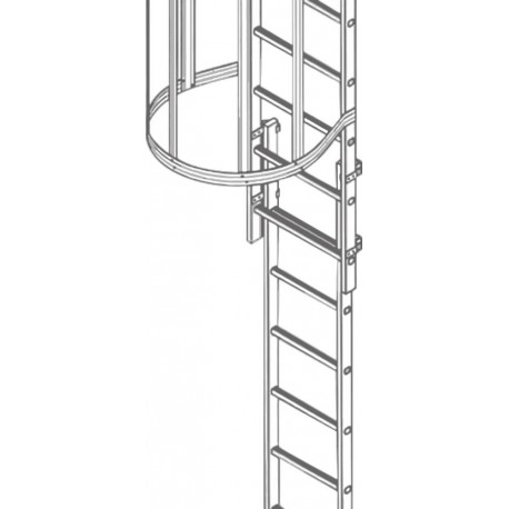 Notabstiegsleiter Nutzlange ca. 2,50 m