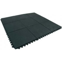 Anti-Ermudungsmatte Solid Fatigue-Step B90xL90 cm schwarz