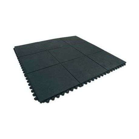 Anti-Ermudungsmatte Solid Fatigue-Step B90xL90 cm schwarz