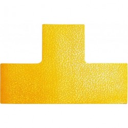 Marcaj loc de parcare forma "T" galben autoadeziv