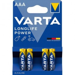 Batterie LONGLIFE VARTA Power AAA 4er Blister