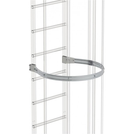 Ruckenschutzbugel Durchmesser 700 mm Alu eloxiert inkl. Montagesatz