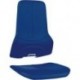 Polsterelement Stoff blau fur Arbeitsstuhl Neon