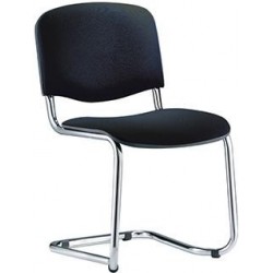 Descriere scaun ISO balansoar crom/negru