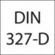 Freza cilindro-frontala pentru canale de pana, DIN 327-D, HSS-E PM, TiAIN, FORMAT