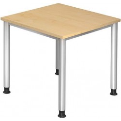 Schreibtisch Ahorn 800x800 mm H-Serie