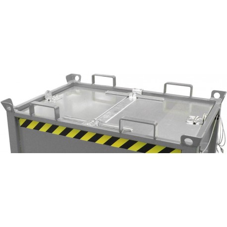 Capac vzk 2 piese pentru container de podea pliabil FB500 l