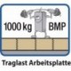 Anke 8-Eck-Werkbank B3018xT3266xH850mm RAL7035/5012 BMP: 50 mm 8 Schranke mit je 5 SL