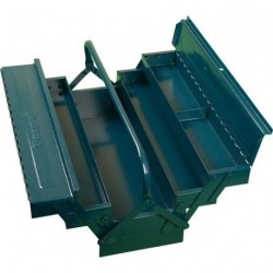Format cutie de scule L430xD200xH200mm tabla de otel din 5 parti