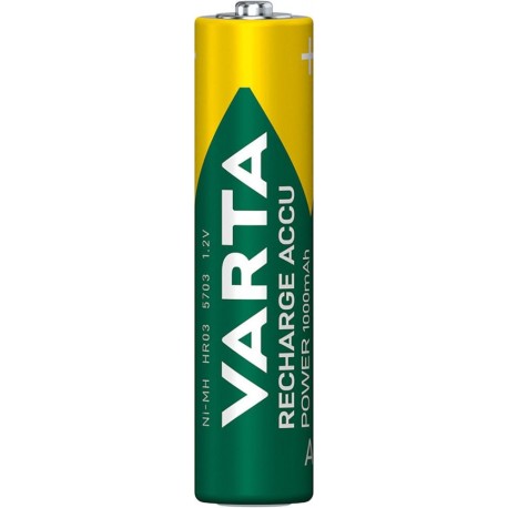 Batterie RECHARGEABLE Akku AAA 1000mAh VARTA