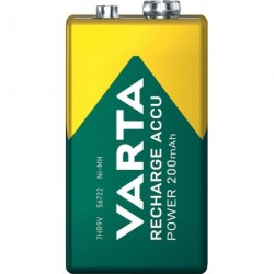 Batterie RECHARGEABLE Akku E-Block 9V 200mAh VARTA