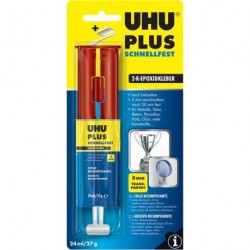 UHU plus schnellfest 2K-Spritze 24ml/27g