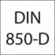 Freza pentru canale de pana disc, HSSCo5, DIN 850-D, FORMAT