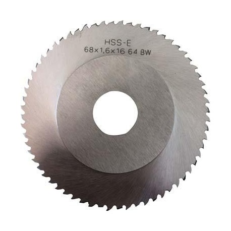 Freza disc pentru debitat metale, inox, HSS-E, FORMAT