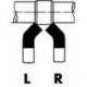 Cutit de strunjit curbat pe dreapta, HSS-E, DIN 4952