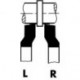 Cutit de strunjit lateral pe dreapta conform DIN 4960, HSS-E