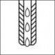 Freza cilindro-frontala cu alezaj 90°, Weldon ISO 9766 cu racire interioara, cu placute amovibile