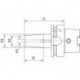 Portscula cu strangere rapida, DIN 69893, Form A, HSK 63, HAIMER