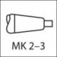 Flachsenker HSS M10 KL MK FORMAT