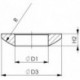 Kugelscheibe D6319C M 8 AMF