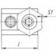 Spannklemme Exzenter f.Masch.TischT-Nut 8 IBT