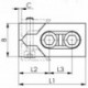 Tiefspannbacke Paar12mm FOR