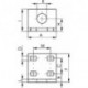 Winkelfuss stabil 6843 GR.0 AMF