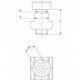 Befestigungssatz 7600BF-30 M12x14 AMF