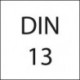 Calibru tampon filetat " NU TRECE", DIN 2299, Clasa de toleranta 6g.