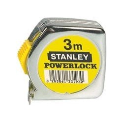 Taschenbandmaß Powerl. 3m12,7 mm Metallg. Stanley