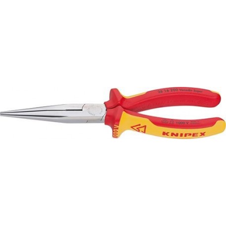 Storchschnabelz. VDE ger.200mm m.M.K.Griff Knipex