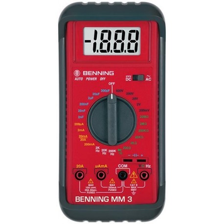 Digital-Multimeter MM 3 Benning