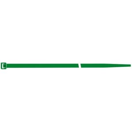Colier pentru cabluri, verde, SapiSelco