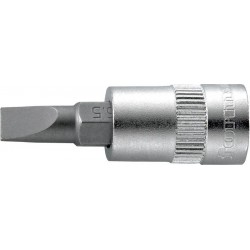 Schraubendr.-Einsatz 1/4"0,6x3,5mm Schlitz FORMAT