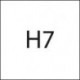 Alezor ultraperforant din carbura pentru gauri strapunse HNC, DIN 6535-HA, TiAlN, BECK