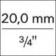 Steckschl.-Grt. 3/4" 16tlg. 32 FMU-2 Gedore