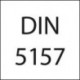 Tarod manual pentru filet de teava, DIN 5157, HSS, forma A, FORMAT