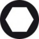 Tija de schimb pentru biti 1/4" - hexagon interior, WERA