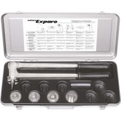 Rohraufweiter Exparo Cu Set 12-15-18-22-28 Roller