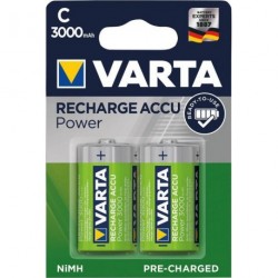 Batterie RECHARGEABLE C Baby, Accu3000mAh Varta
