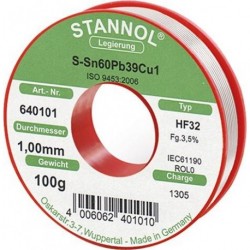 Elektroniklot D. 1 mm Nr.640101 100g Stannol
