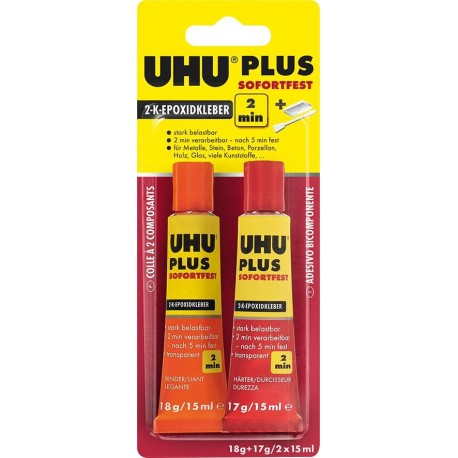 UHU PLUS SOFORTFEST Tube 35g