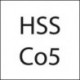 Set burghie elicoidale HSS Co5, DIN 338, tip INOX, GÜHRING